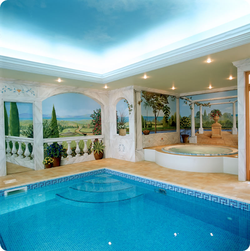 romantic designs swimming pools