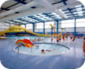 Large commercial swimming pools